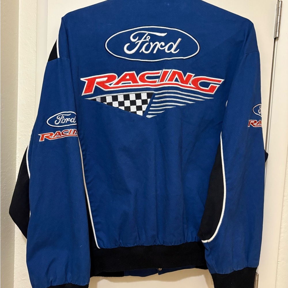 Ford Racing Blue Bomber Jacket